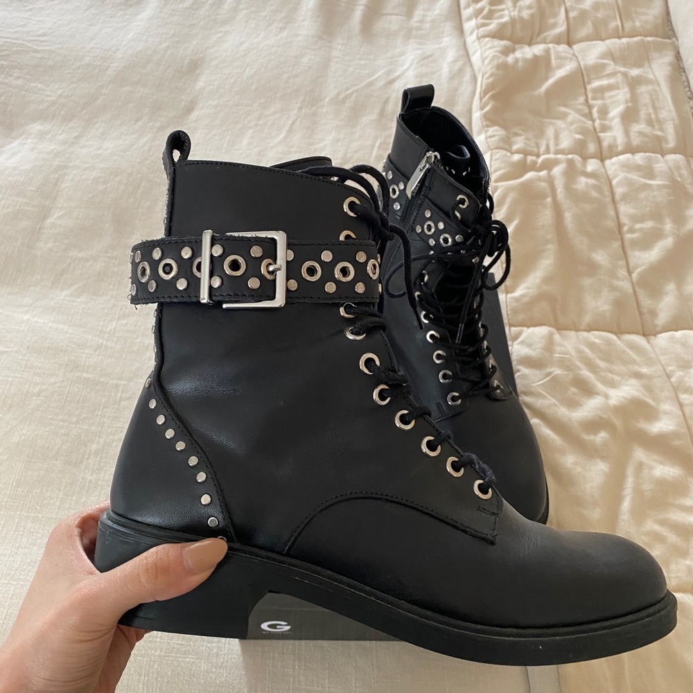 Zara combat boots